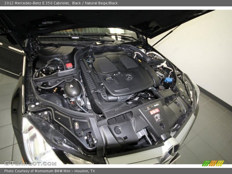 Black / Natural Beige/Black 2012 Mercedes-Benz E 350 Cabriolet