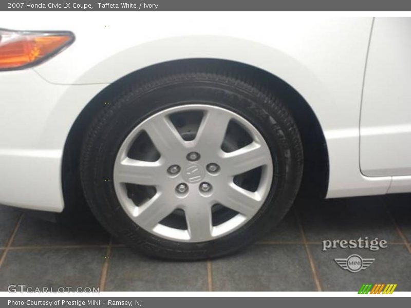 Taffeta White / Ivory 2007 Honda Civic LX Coupe