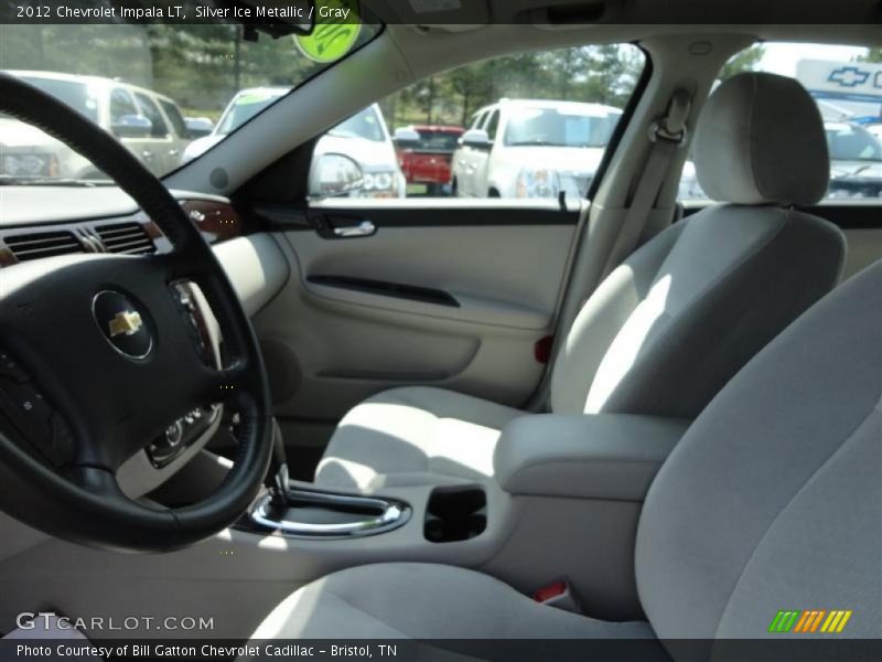 Silver Ice Metallic / Gray 2012 Chevrolet Impala LT