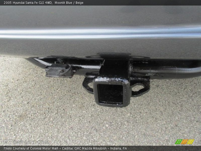 Moonlit Blue / Beige 2005 Hyundai Santa Fe GLS 4WD