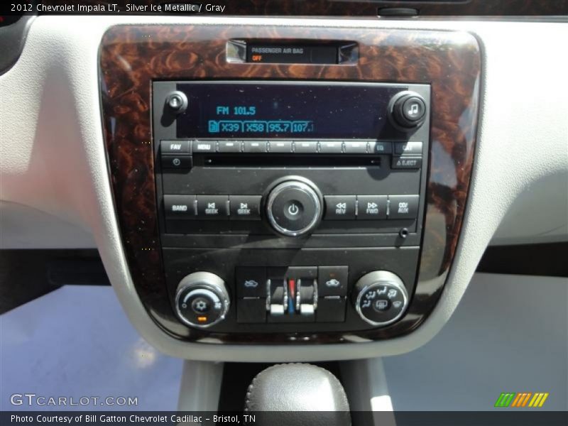 Silver Ice Metallic / Gray 2012 Chevrolet Impala LT