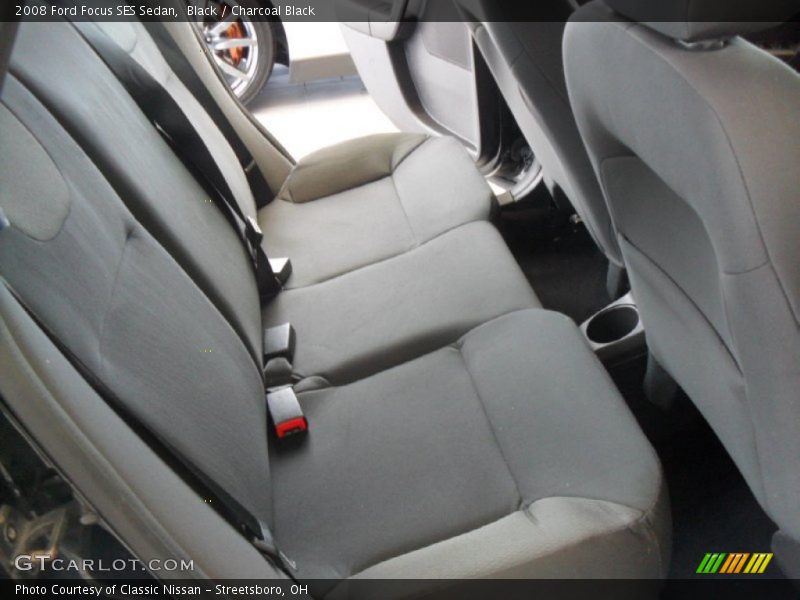 Black / Charcoal Black 2008 Ford Focus SES Sedan