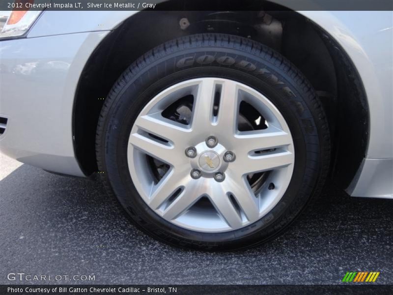 Silver Ice Metallic / Gray 2012 Chevrolet Impala LT