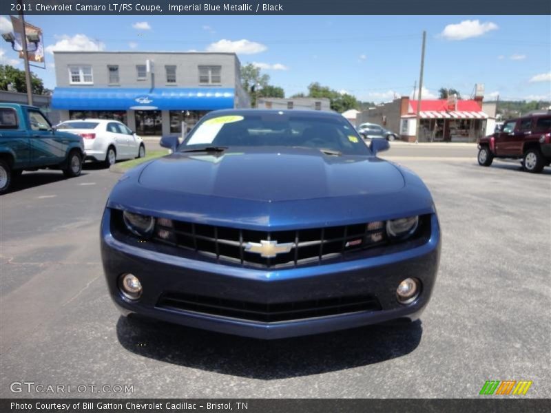 Imperial Blue Metallic / Black 2011 Chevrolet Camaro LT/RS Coupe