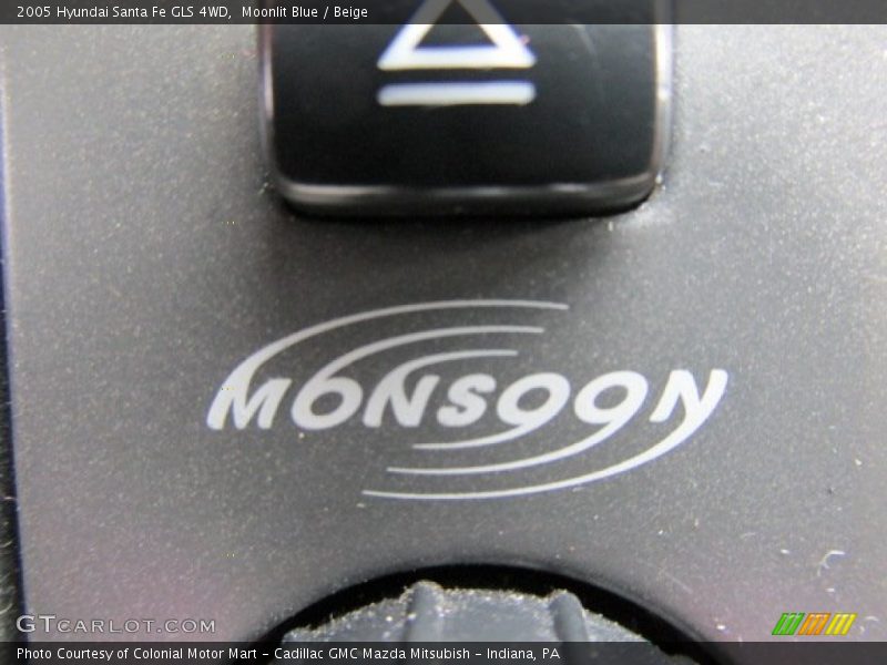 Moonlit Blue / Beige 2005 Hyundai Santa Fe GLS 4WD