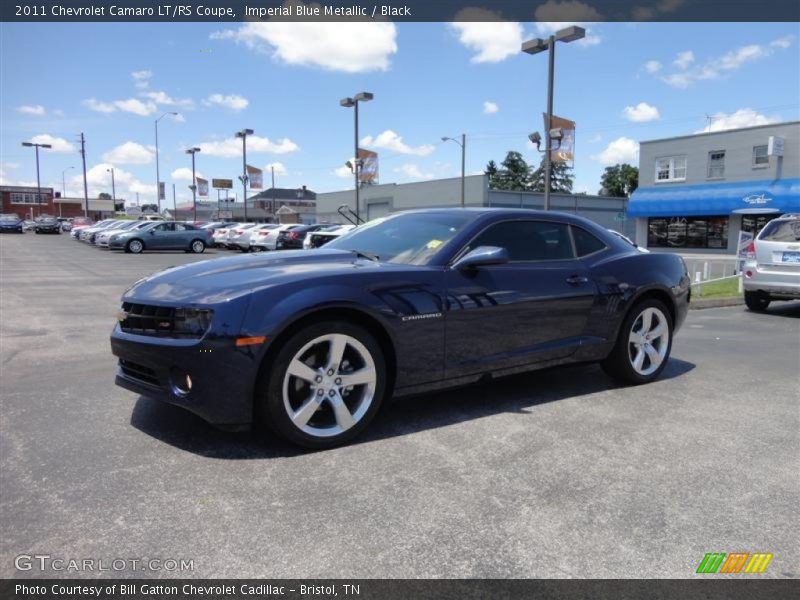 Imperial Blue Metallic / Black 2011 Chevrolet Camaro LT/RS Coupe