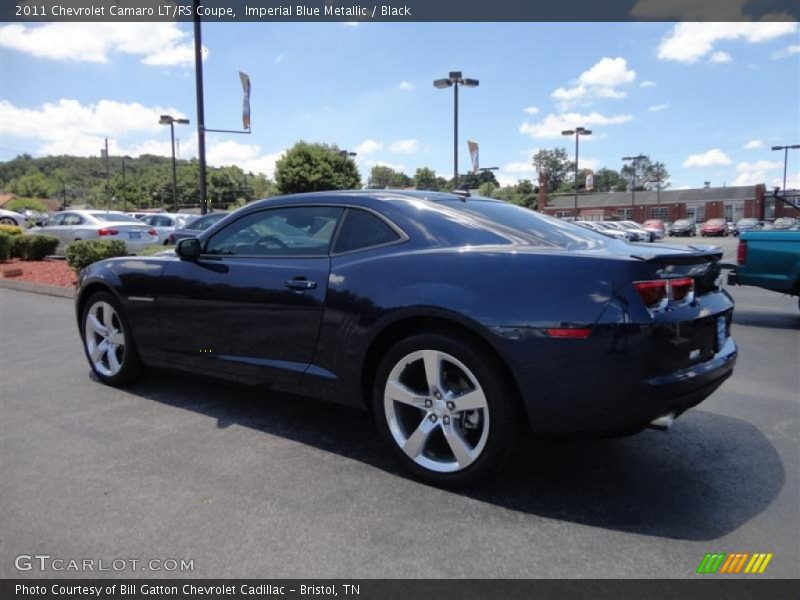 Imperial Blue Metallic / Black 2011 Chevrolet Camaro LT/RS Coupe