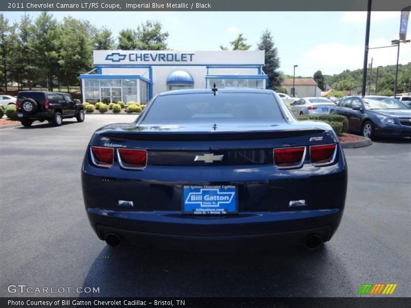 Imperial Blue Metallic / Black 2011 Chevrolet Camaro LT/RS Coupe