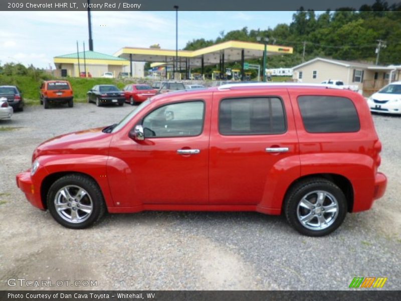 Victory Red / Ebony 2009 Chevrolet HHR LT