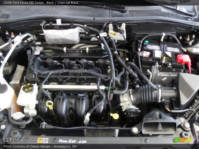 Black / Charcoal Black 2008 Ford Focus SES Sedan