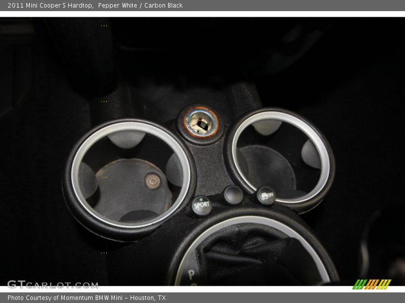 Pepper White / Carbon Black 2011 Mini Cooper S Hardtop