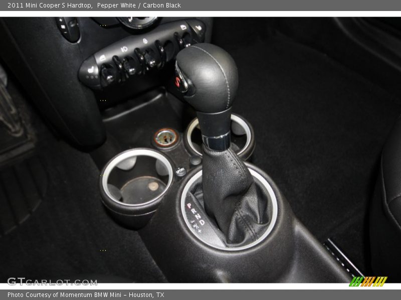 Pepper White / Carbon Black 2011 Mini Cooper S Hardtop