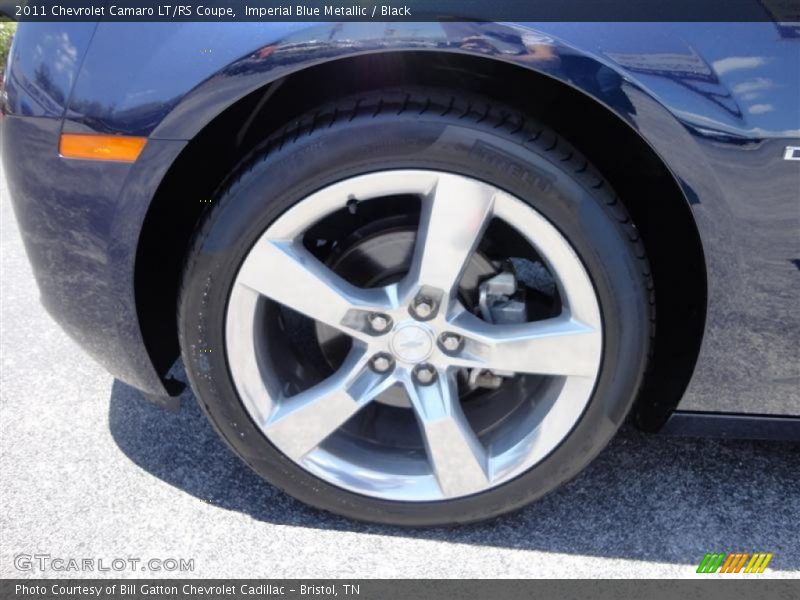 Imperial Blue Metallic / Black 2011 Chevrolet Camaro LT/RS Coupe
