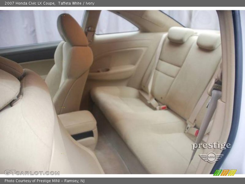 Taffeta White / Ivory 2007 Honda Civic LX Coupe