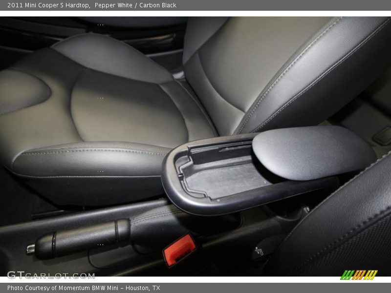 Pepper White / Carbon Black 2011 Mini Cooper S Hardtop