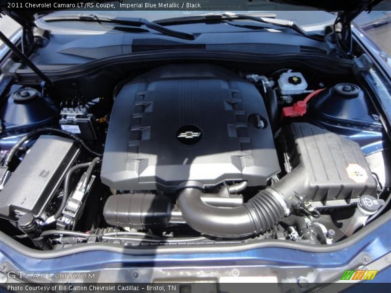 Imperial Blue Metallic / Black 2011 Chevrolet Camaro LT/RS Coupe