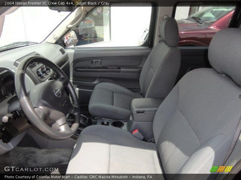 Front Seat of 2004 Frontier SC Crew Cab 4x4