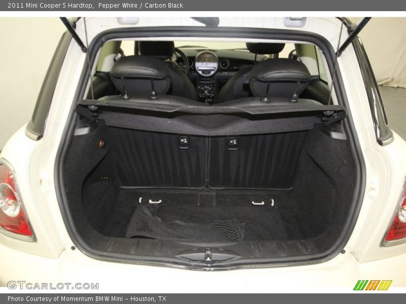 Pepper White / Carbon Black 2011 Mini Cooper S Hardtop