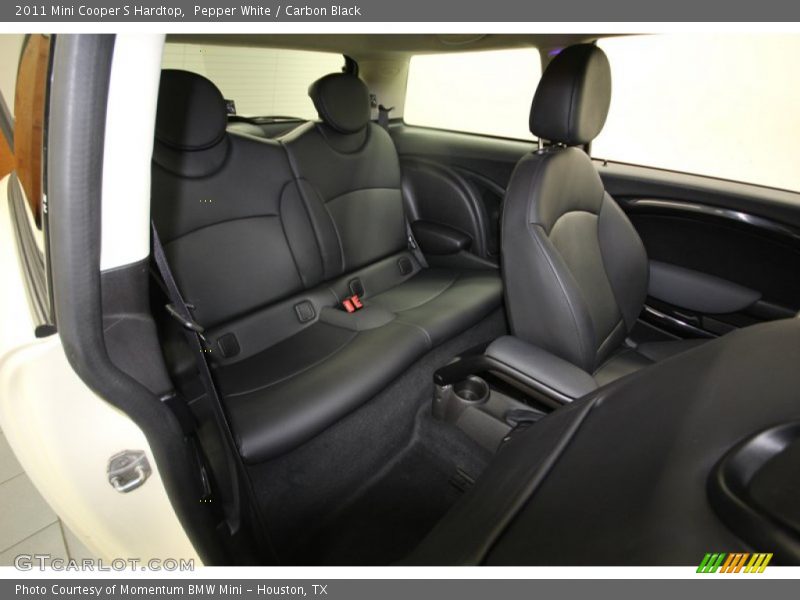 Pepper White / Carbon Black 2011 Mini Cooper S Hardtop