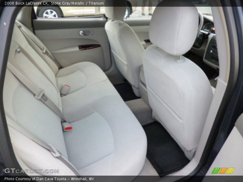 Stone Gray Metallic / Titanium 2008 Buick LaCrosse CX