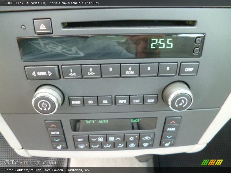 Stone Gray Metallic / Titanium 2008 Buick LaCrosse CX