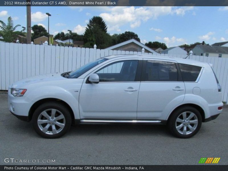  2012 Outlander GT S AWD Diamond White Pearl