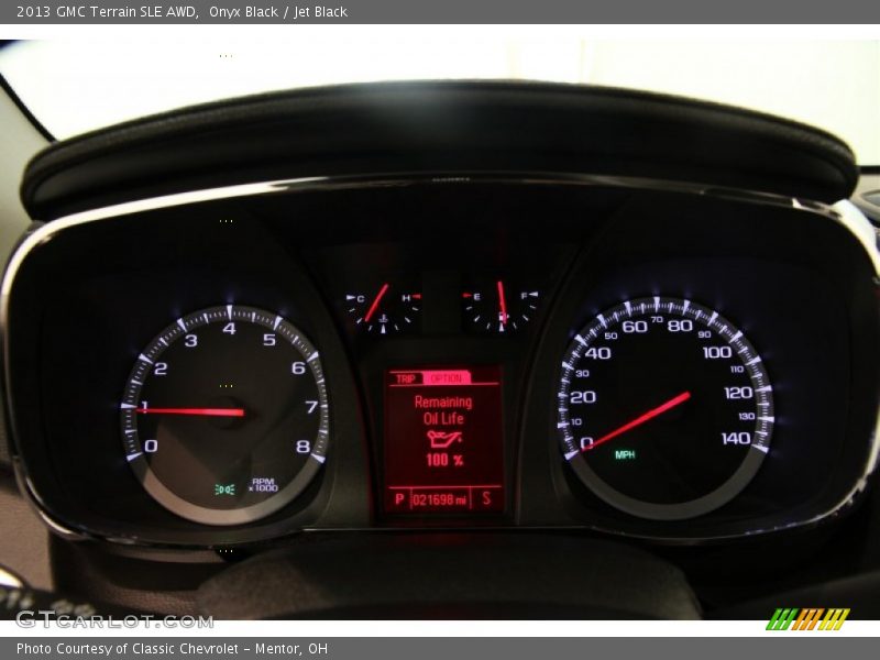 Onyx Black / Jet Black 2013 GMC Terrain SLE AWD