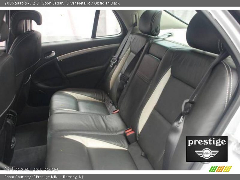 Silver Metallic / Obsidian Black 2006 Saab 9-5 2.3T Sport Sedan