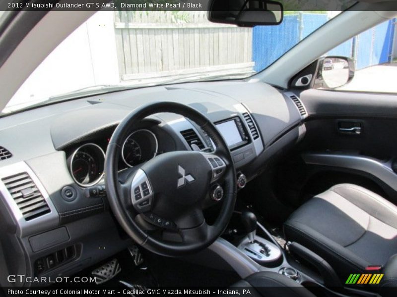 Dashboard of 2012 Outlander GT S AWD