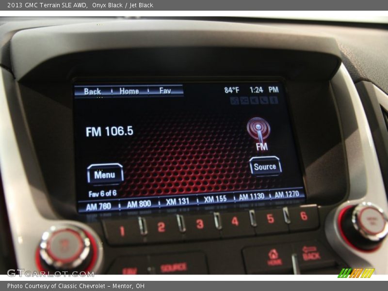 Onyx Black / Jet Black 2013 GMC Terrain SLE AWD