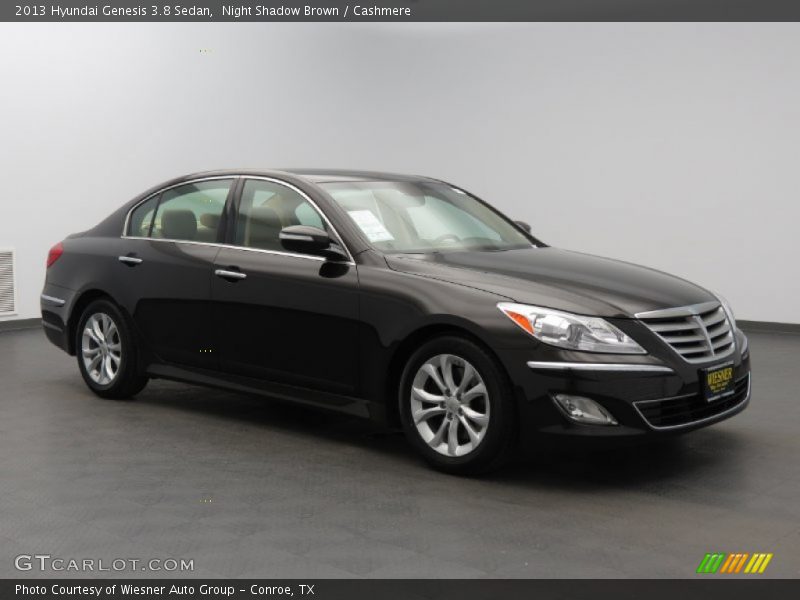 Night Shadow Brown / Cashmere 2013 Hyundai Genesis 3.8 Sedan