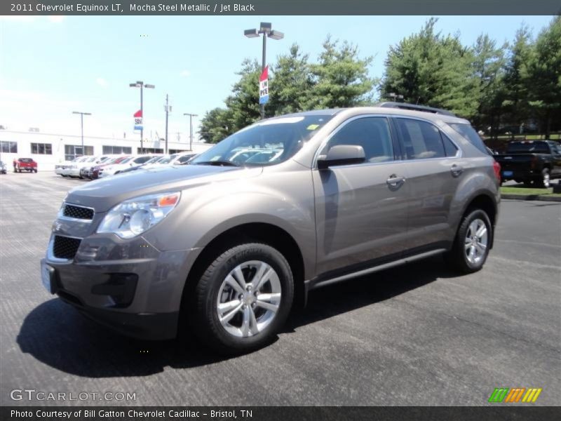 Mocha Steel Metallic / Jet Black 2011 Chevrolet Equinox LT