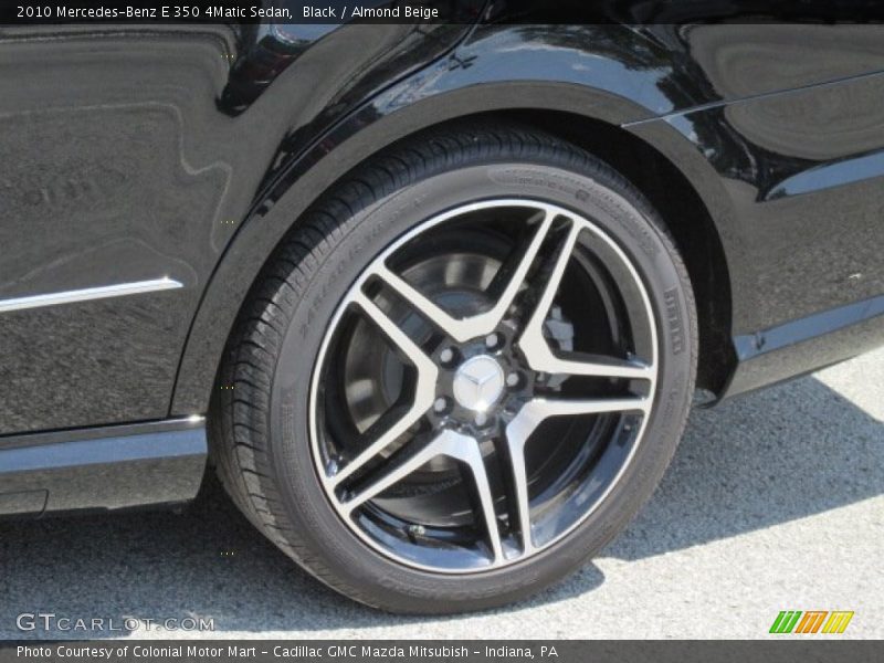 Black / Almond Beige 2010 Mercedes-Benz E 350 4Matic Sedan