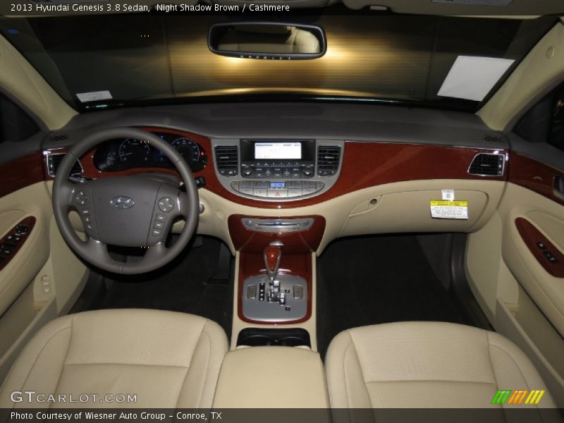 Dashboard of 2013 Genesis 3.8 Sedan