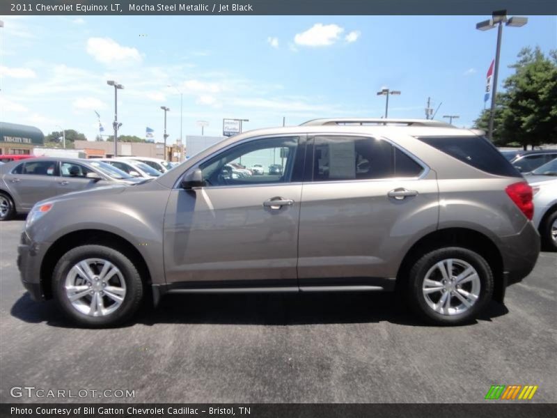 Mocha Steel Metallic / Jet Black 2011 Chevrolet Equinox LT