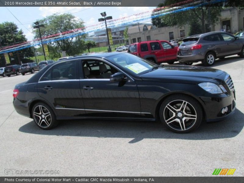 Black / Almond Beige 2010 Mercedes-Benz E 350 4Matic Sedan