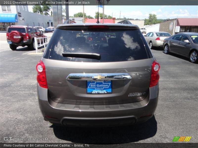 Mocha Steel Metallic / Jet Black 2011 Chevrolet Equinox LT