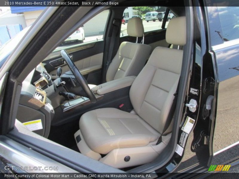 Black / Almond Beige 2010 Mercedes-Benz E 350 4Matic Sedan