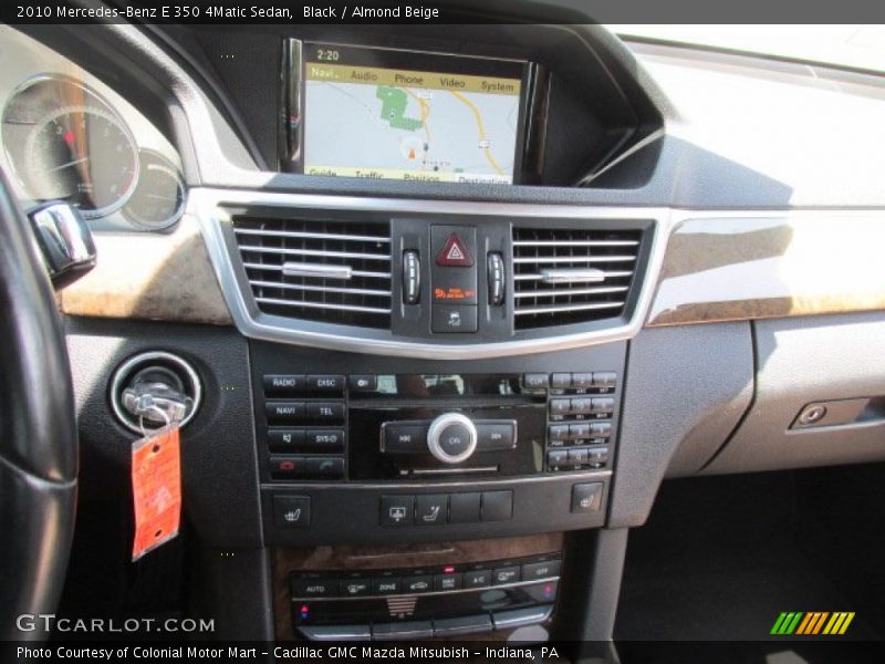 Black / Almond Beige 2010 Mercedes-Benz E 350 4Matic Sedan