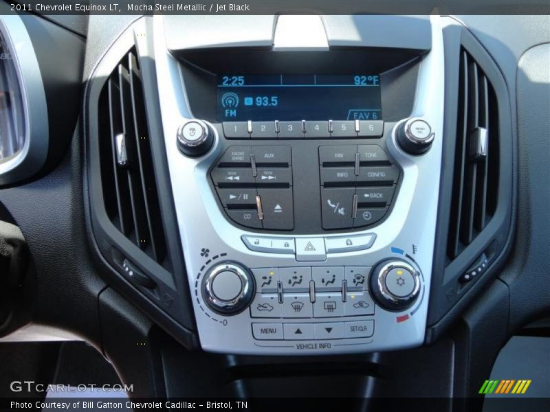 Mocha Steel Metallic / Jet Black 2011 Chevrolet Equinox LT