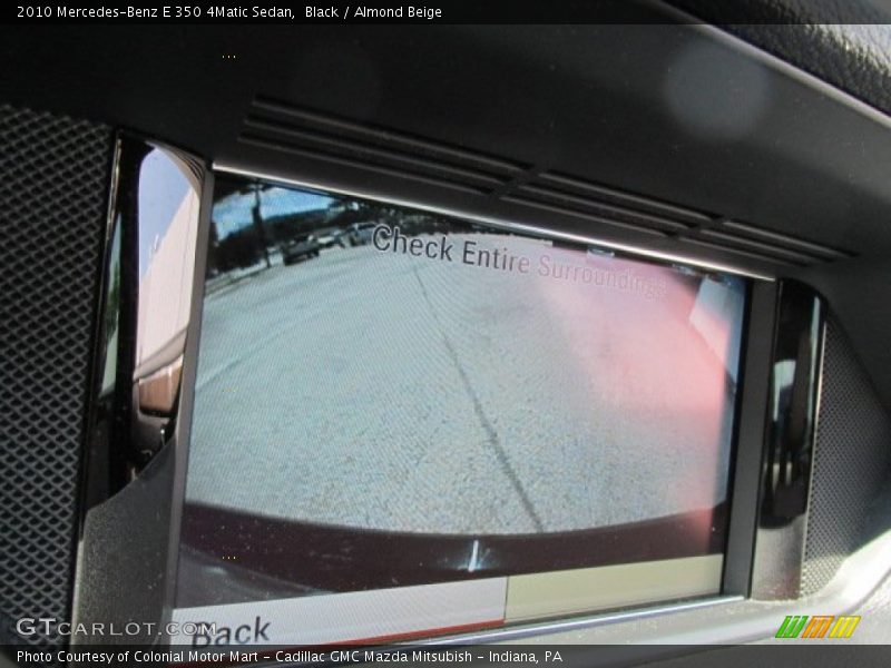 Black / Almond Beige 2010 Mercedes-Benz E 350 4Matic Sedan