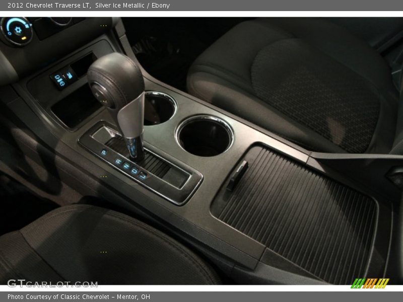 Silver Ice Metallic / Ebony 2012 Chevrolet Traverse LT