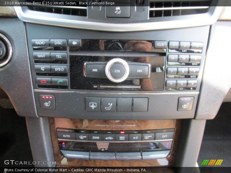 Black / Almond Beige 2010 Mercedes-Benz E 350 4Matic Sedan