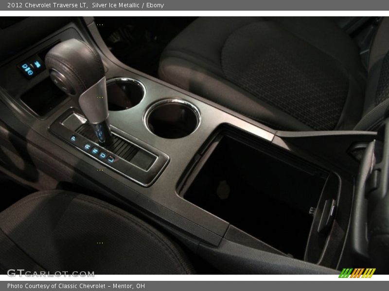 Silver Ice Metallic / Ebony 2012 Chevrolet Traverse LT