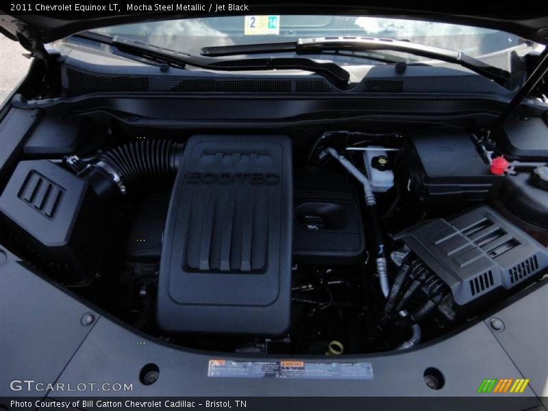 Mocha Steel Metallic / Jet Black 2011 Chevrolet Equinox LT