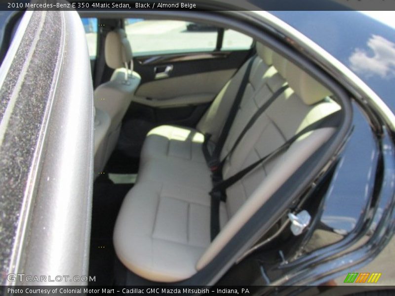 Black / Almond Beige 2010 Mercedes-Benz E 350 4Matic Sedan