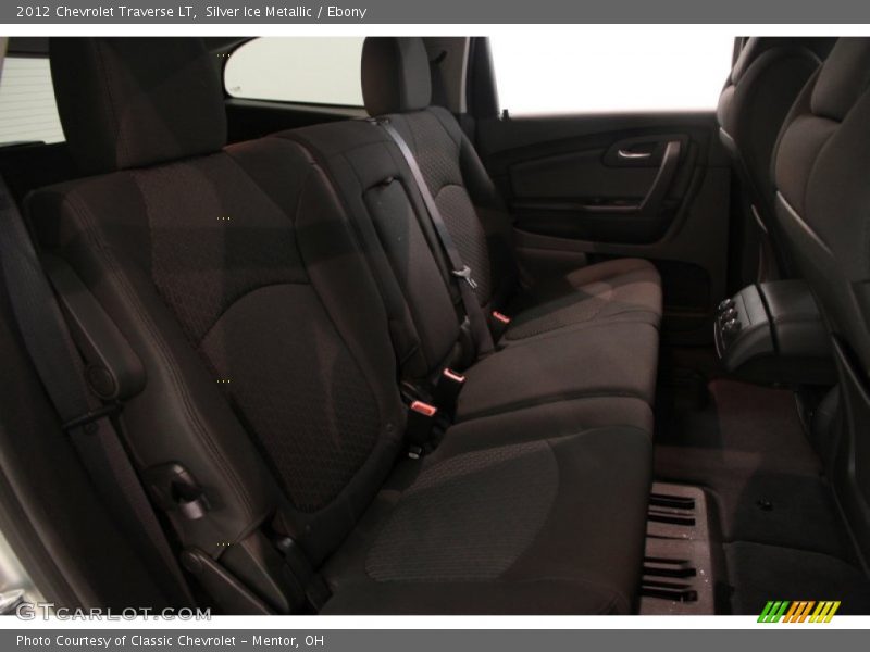 Silver Ice Metallic / Ebony 2012 Chevrolet Traverse LT