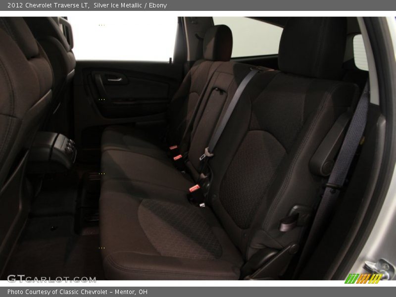 Silver Ice Metallic / Ebony 2012 Chevrolet Traverse LT