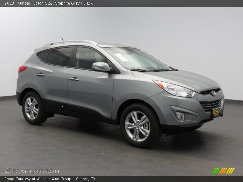 Graphite Gray / Black 2013 Hyundai Tucson GLS