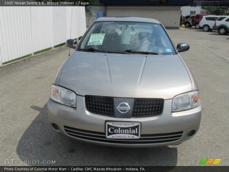 Bronze Shimmer / Taupe 2005 Nissan Sentra 1.8